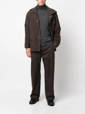 Fay roll-neck wool jumper