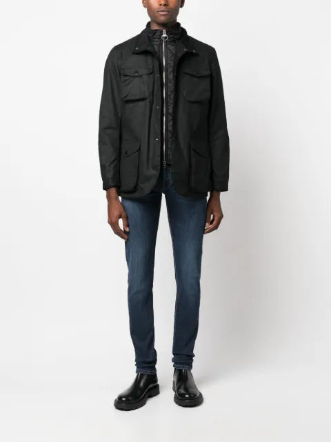 Barbour Ogston waxed cotton jacket