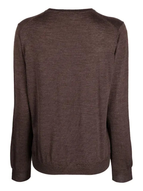 Fileria crew-neck fine-knit jumper