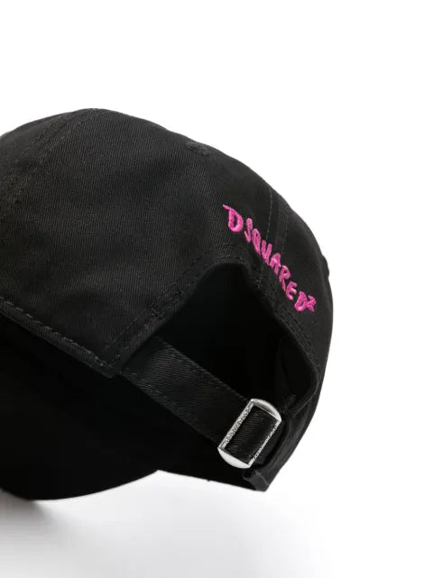 DSQUARED2 Baseballkappe mit Logo-Applikation