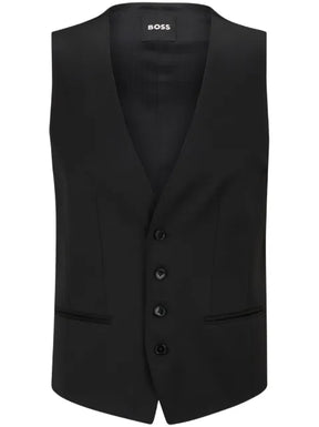 BOSS single-breasted tailored waistcoat