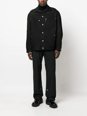 Junya Watanabe MAN buttoned cotton shirt jacket