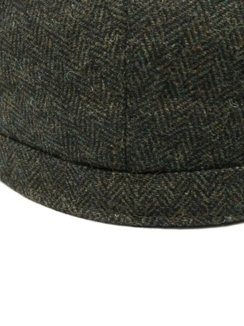 Barbour Barlow Baseballkappe mit Fischgrätenmuster