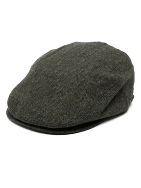 Barbour Barlow Baseballkappe mit Fischgrätenmuster