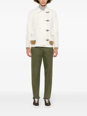 Fay 4 Gancini cotton jacket