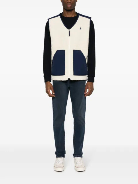 Polo Ralph Lauren Polo Pony-embroidered colour-block gilet