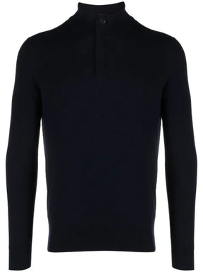 Zegna half-zip cashmere jumper