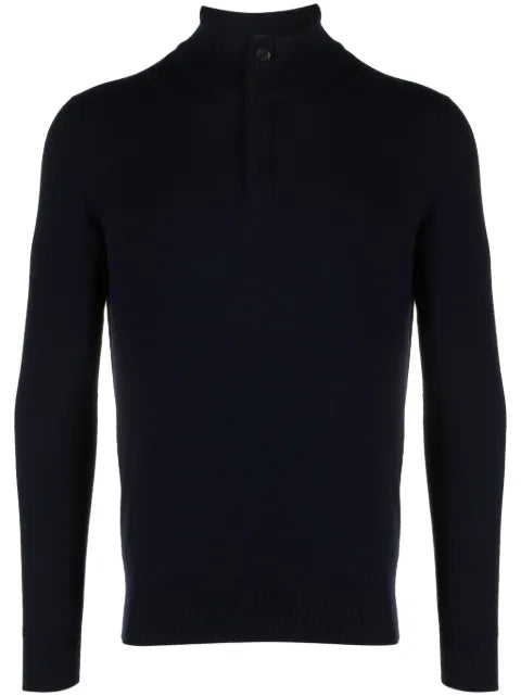 Zegna half-zip cashmere jumper