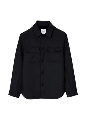 SANDRO buttoned oversized shirt