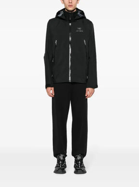 Arc'teryx logo-embroidery hooded jacket