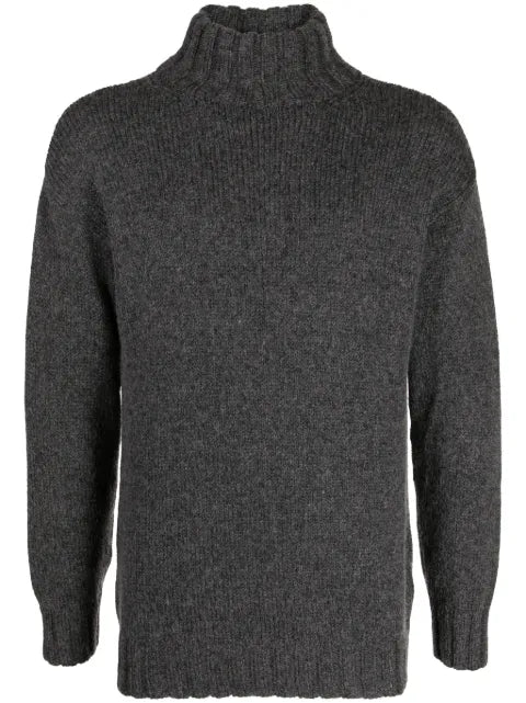 Forme D'expression high-neck ribbed jumper