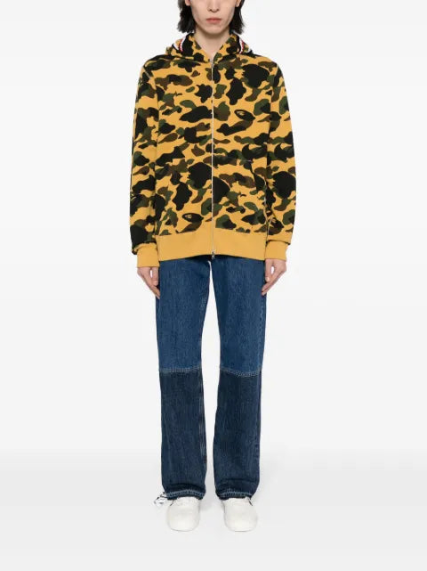 A BATHING APE® 1st Camo Shark zip-up hoodie