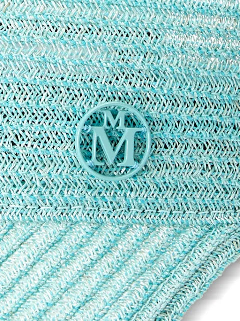 Maison Michel Tiger Baseballkappe mit Logo-Schild