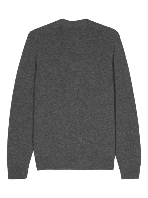 Comme Des Garçons Play heart-patch wool cardigan