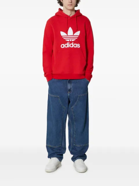 adidas logo-print hoodie