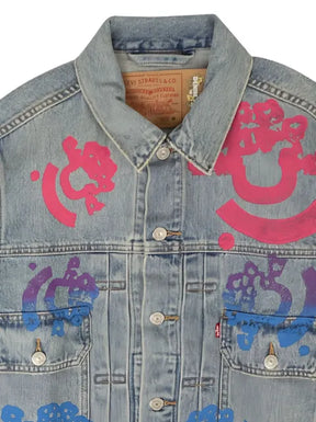 Denim Tears Bstroy Tears Type-2 denim jacket
