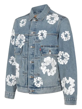 Denim Tears x Levi's wreath-print denim jacket