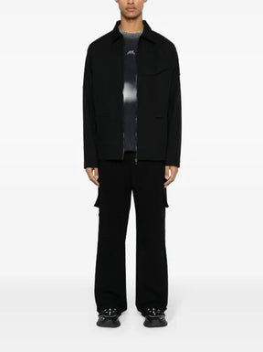 A-COLD-WALL* logo-embroidered ripstop overshirt
