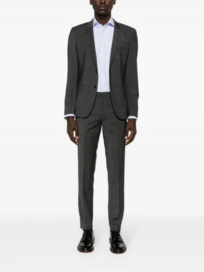 BOSS single-breasted blazer with notch lapels