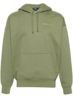 Polo Ralph Lauren logo-print drawstring hoodie