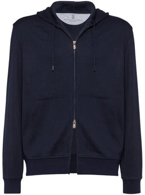 Brunello Cucinelli knitted hoodie