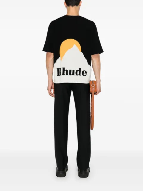 RHUDE Moonlight knitted T-shirt