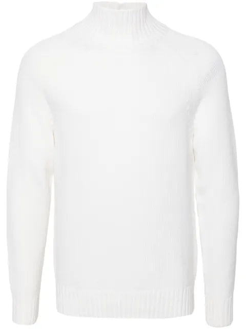 Eleventy ribbed-detail sweater