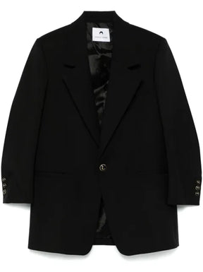 Marine Serre twill blazer