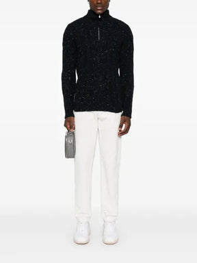 Eleventy ribbed-knit sweater