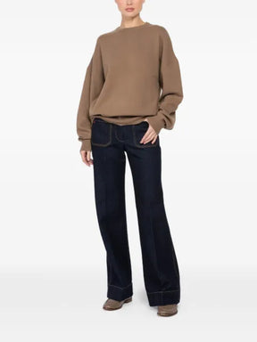 extreme cashmere crew-neck sweater