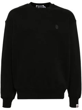A BATHING APE® logo-patch sweatshirt