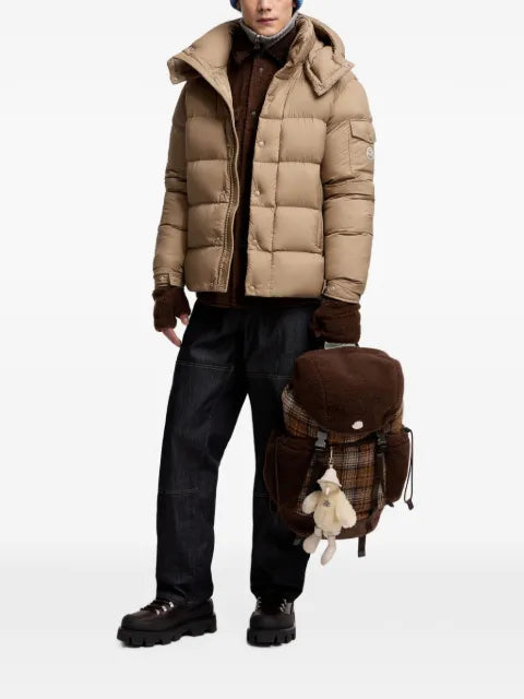 Moncler Maya 70 hooded short down jacket