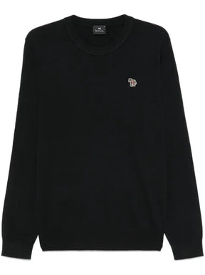 Paul Smith Zebra-patch sweater