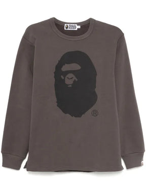 A BATHING APE® Ape head brushed-cotton sweatshirt