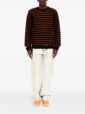 MM6 Maison Margiela stripe-pattern jumper