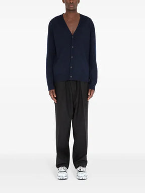 Maison Margiela elbow patch wool cardigan