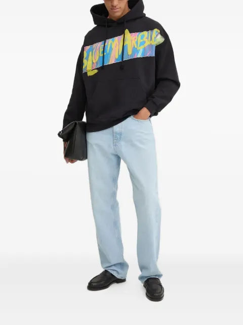 BLUEMARBLE logo-print hoodie