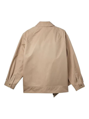 Simone Rocha bow-detail dolman-sleeve jacket