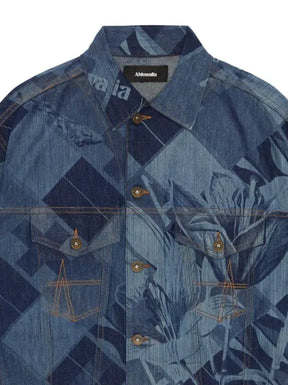 Ahluwalia SIGNATURE DENIM JACKET Jackets Blue "BLUE"