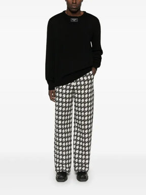 Balmain double-neck sweater