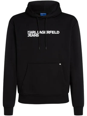Karl Lagerfeld Jeans logo-print hoodie