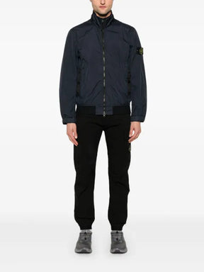 Stone Island Compass-patch quilted jacket