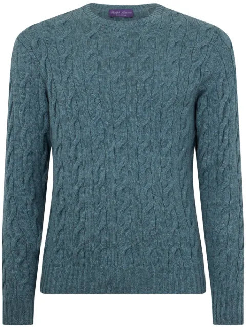 Ralph Lauren Purple Label cable-knit jumper