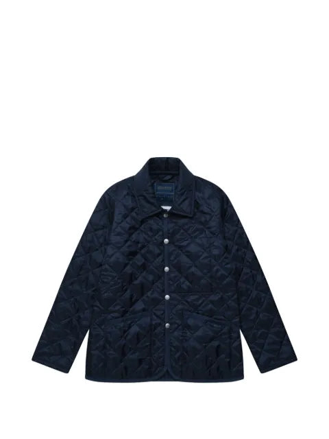Comme Des Garçons Shirt x Lavenham quilted diamond-pattern jacket