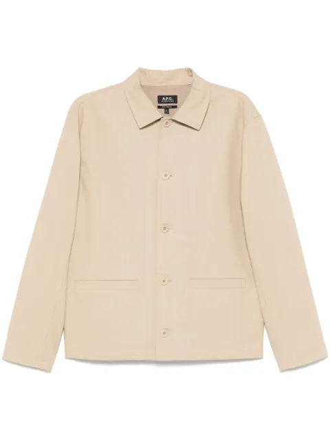 A.P.C. cotton shirt jacket 