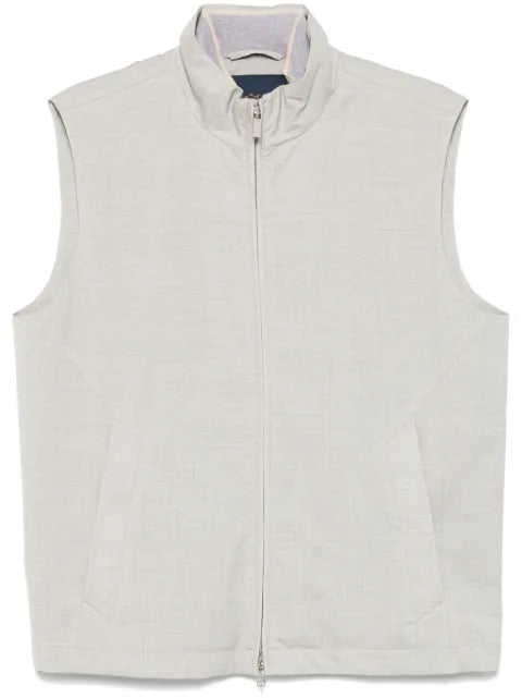 Paul & Shark logo-plaque gilet 