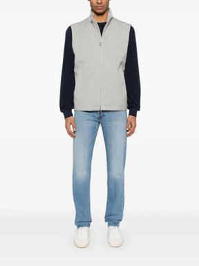 Paul & Shark logo-plaque gilet 