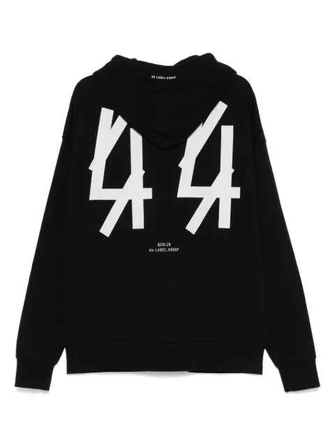 44 LABEL GROUP logo-print hoodie