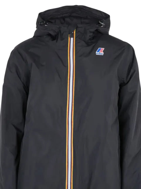 K-Way logo-patch jacket 
