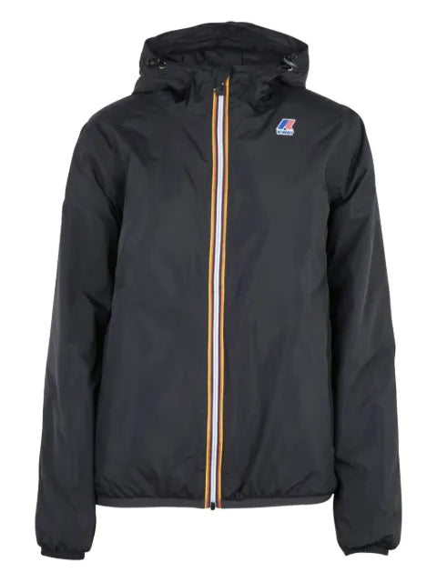 K-Way logo-patch jacket 